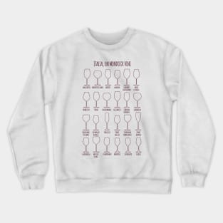 Italia, un mondo di vini Crewneck Sweatshirt